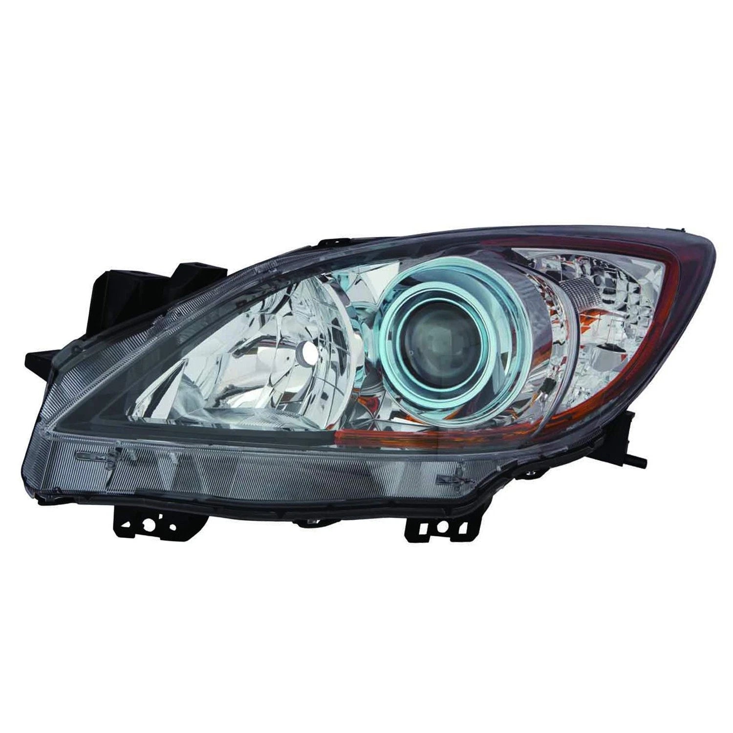 Replacement Driver Halogen Head Light Lens for 2012-2013 Mazda 3