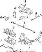 Exhaust Gas Recirculation Pressure Feedback Hose for Dodge (OEM)