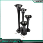4 Trumpet Train Air Horn Kit for Ford Chevy Ram Toyota (185db)