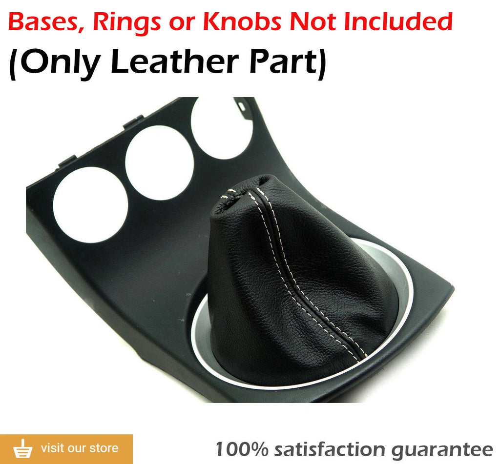 Shift Boot Cover for Nissan 350Z (2003–2008) Beige PVC Leather