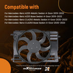 Radiator Cooling Fan for Mercedes-Benz A220 4Matic Sedan (2019–2022)