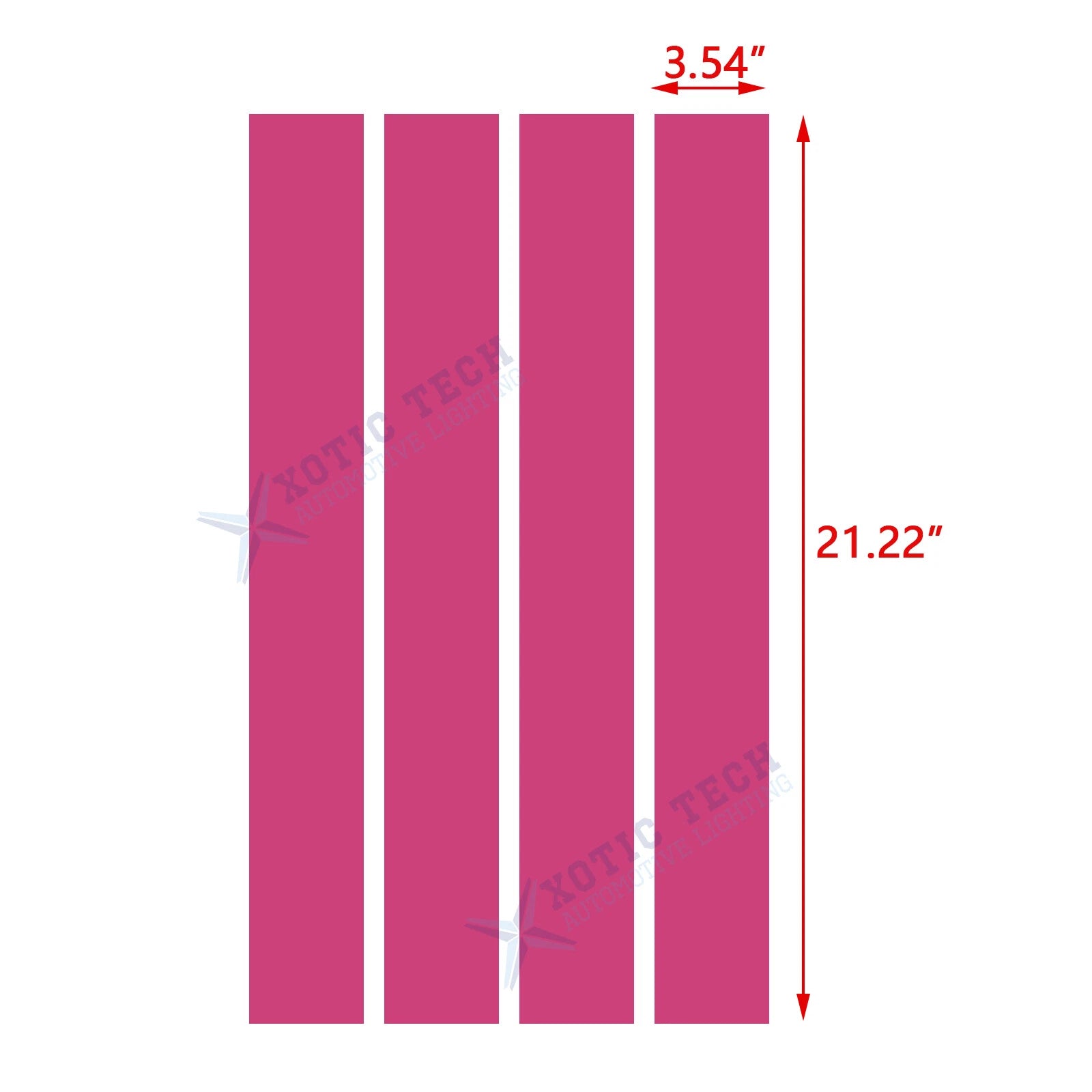 Racing Hood Side Fender Stripe Decal for GMC Sierra Terrain Acadia (-)