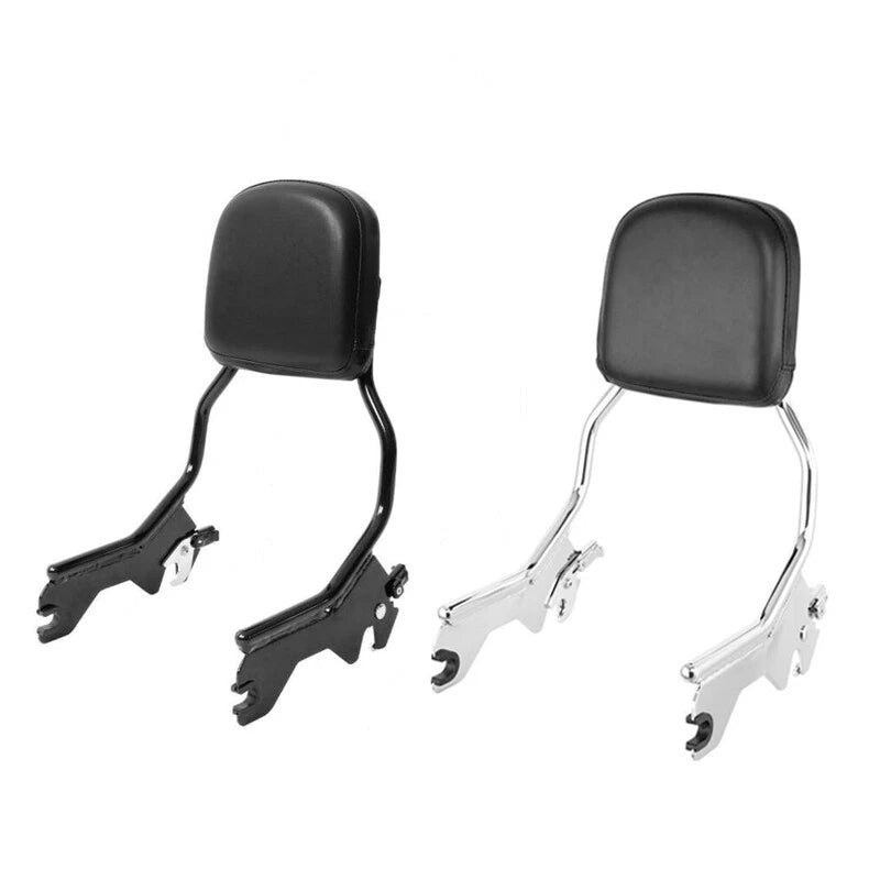 Sissy Bar Backrest for Harley Softail Heritage Classic (2018–2025) Black/Chrome