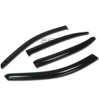 Set of 4 Window Visors for Honda Accord 4Dr CP2 (2008–2012) Smoke Tint