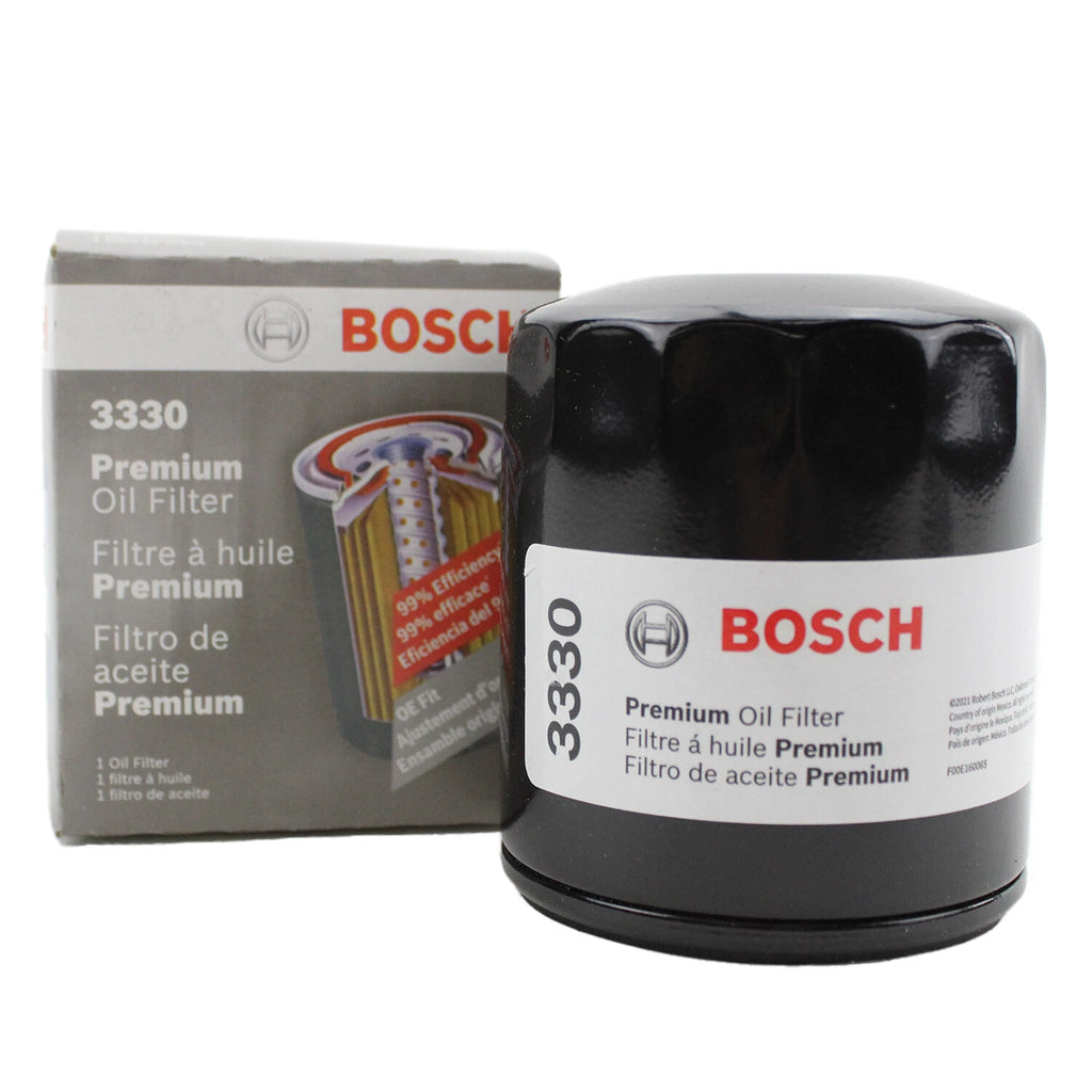 Bosch 3330 Engine Oil Filter for Various Makes Models