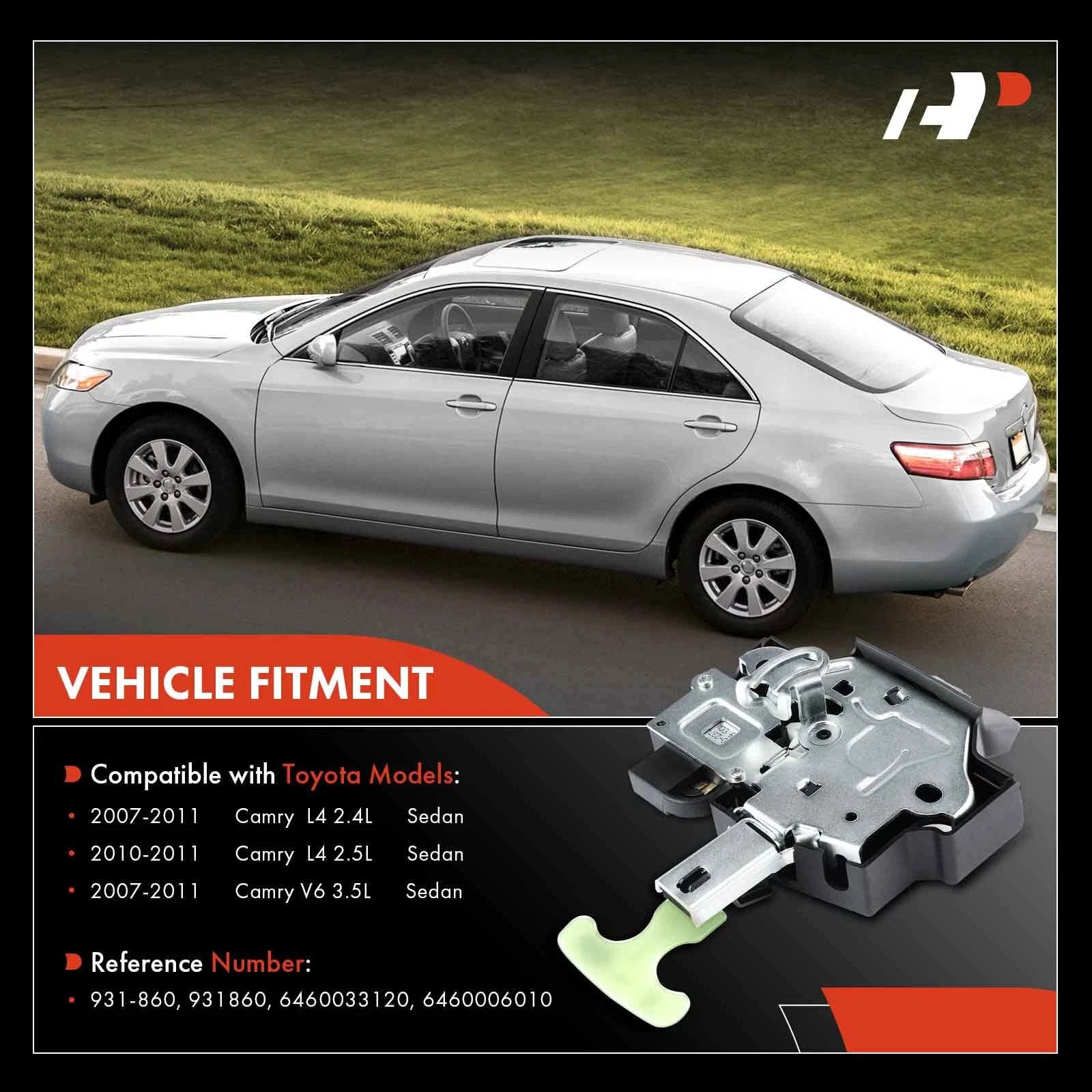 Trunk Door Lock Actuator Latch for Toyota Camry (2007-2011)