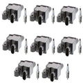 Set of 8 Ignition Coils & NGK Iridium Spark Plugs for Camaro Corvette Tahoe