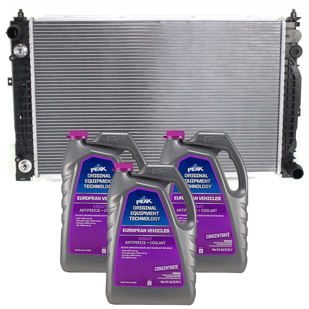 Set of 2 Radiators for VW Passat (2002–2003)