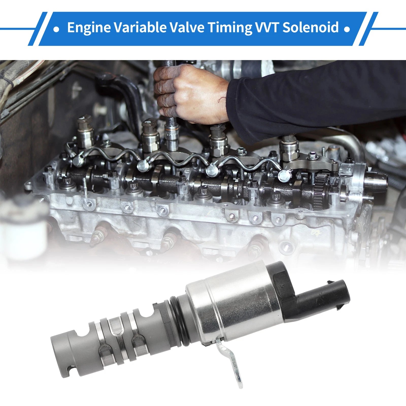 1 Pc VVT Solenoid for Volkswagen (2012–2018) No. 04E906455D