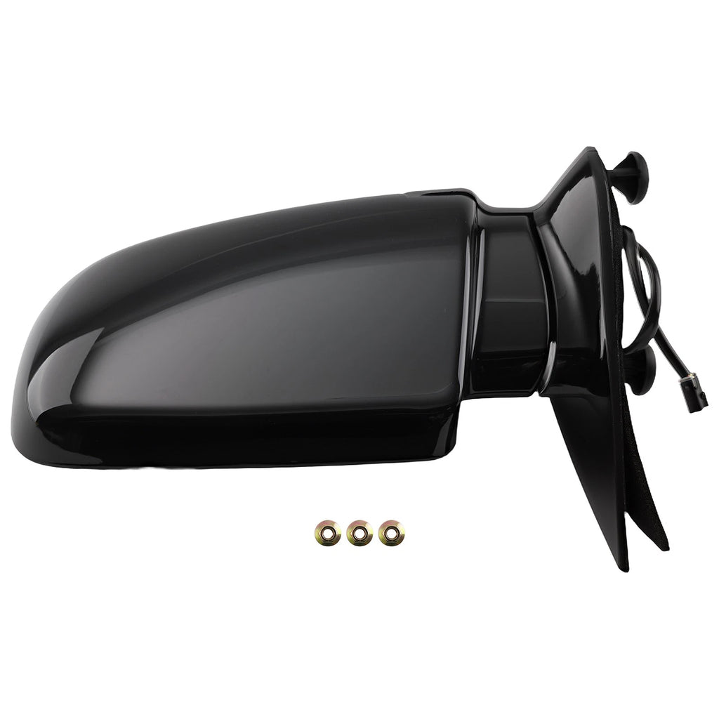 Front Left Power Mirror for Chevrolet Blazer (1992–1994) 1282481L Black