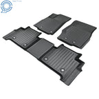 Set of 3 TPE All Weather Floor Mats for Jeep Grand Cherokee (2022–2025)