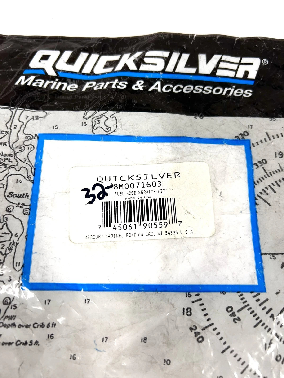 3X Fuel Hose Service Kit for Quicksilver (8M0071603)