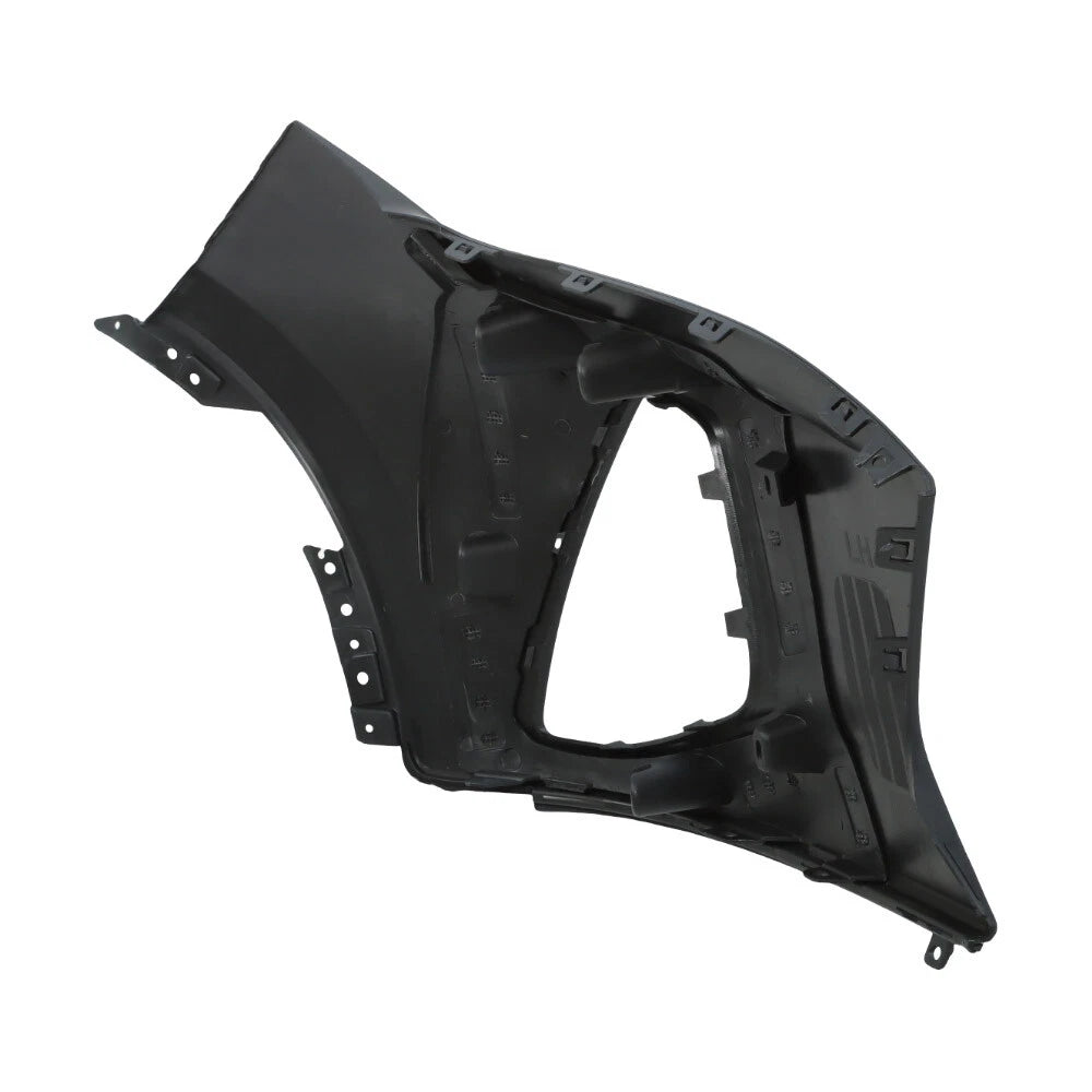 Front Bumper Upper Cover for Chevy Blazer (2019â2022) - Black, Left Side