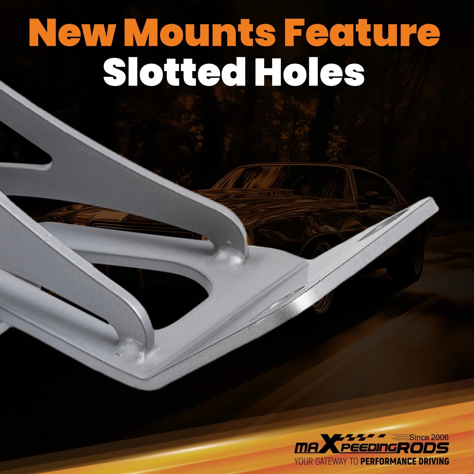Engine Swap Conversion Mount Brackets for Chevy C10 GMC Truck (1960–1987)