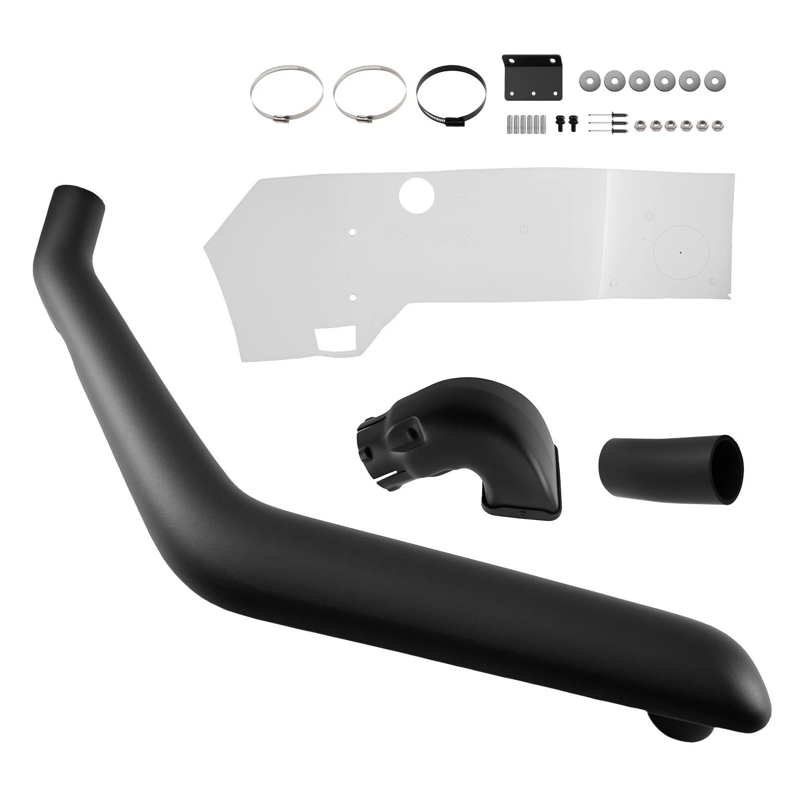 Air Snorkel Kit for Toyota Land Cruiser 80 Series (1990–1997) Right Side Black