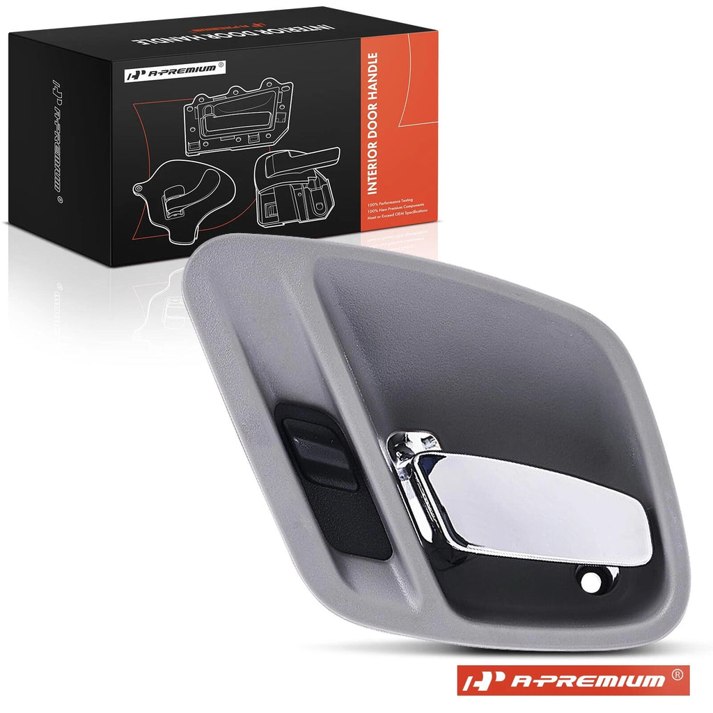 Left Interior Door Handle for Jeep Grand Cherokee (1999–2004) Gray Chrome