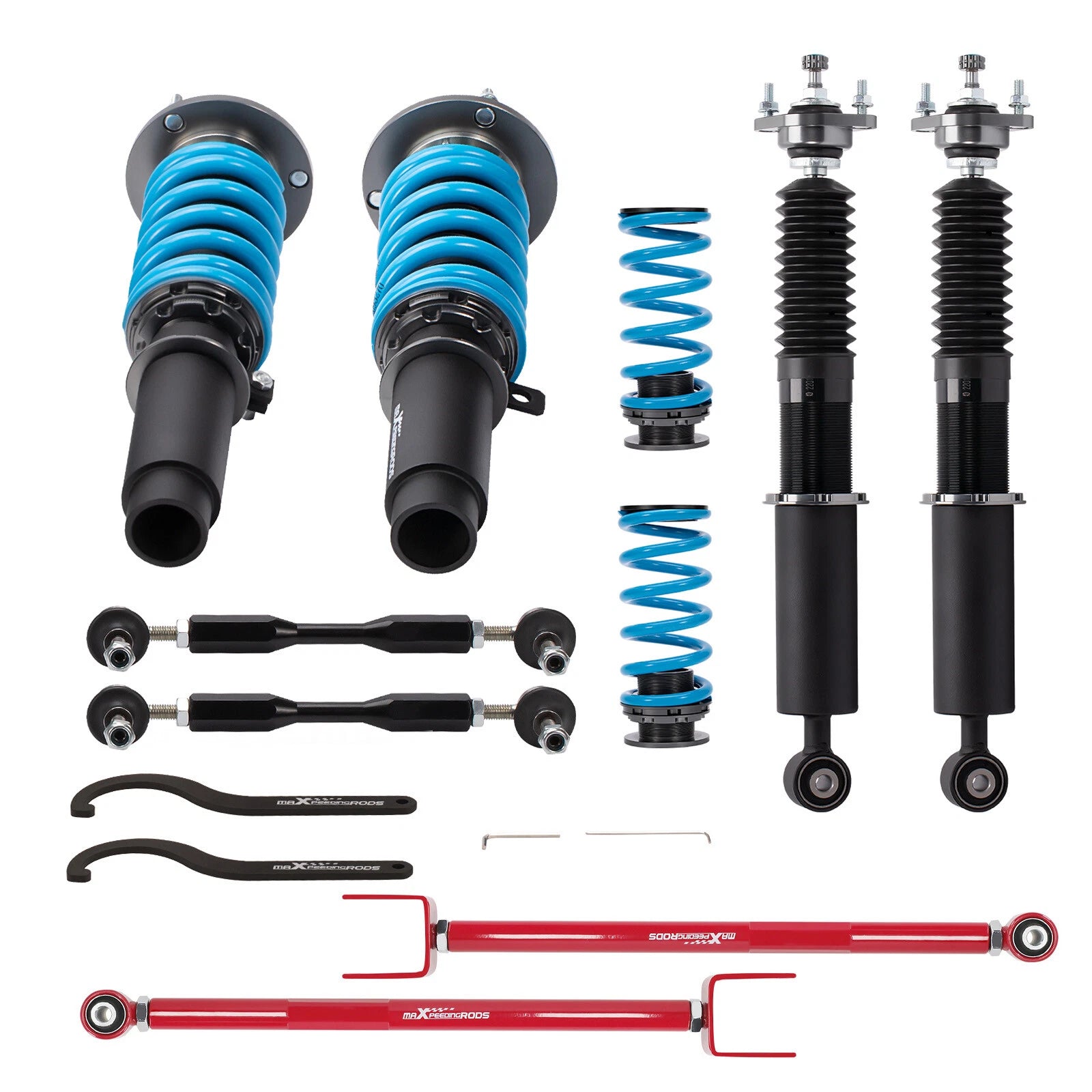 24 Level Adjustable Coilovers & Rear Camber Arms for BMW Z4 E85 (2003–2009)