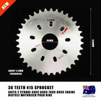 37mm 415 36T Tooth Rear Sprocket for Motorized Bicycle (66/80cc)