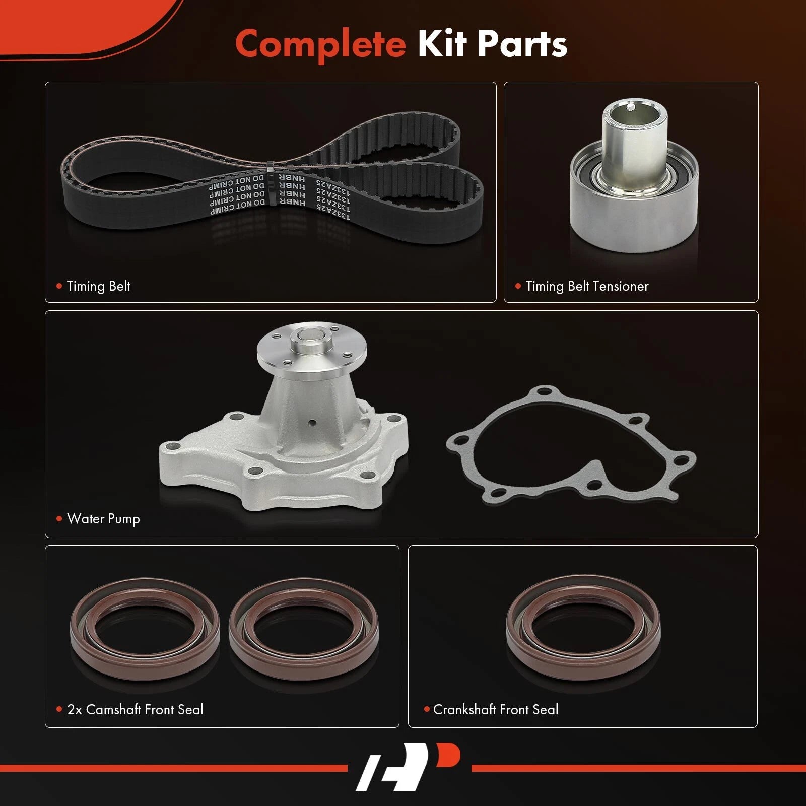 6X Timing Belt & Water Pump Kit for Nissan Maxima (1985–1994)