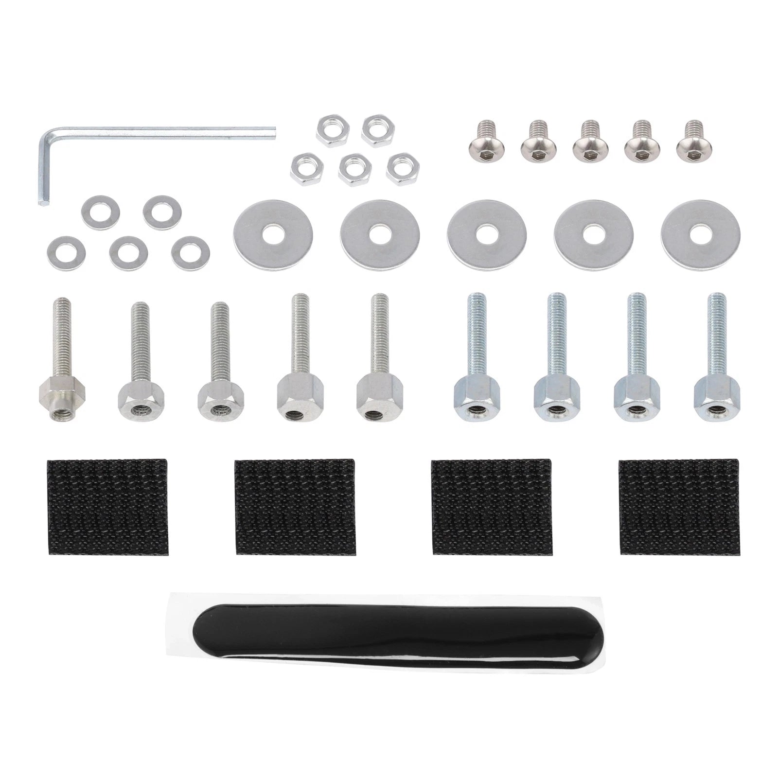 Chrome Windshield Trim Kit for Harley Road Glide (2004–2013) FLTR EFI FLTRI