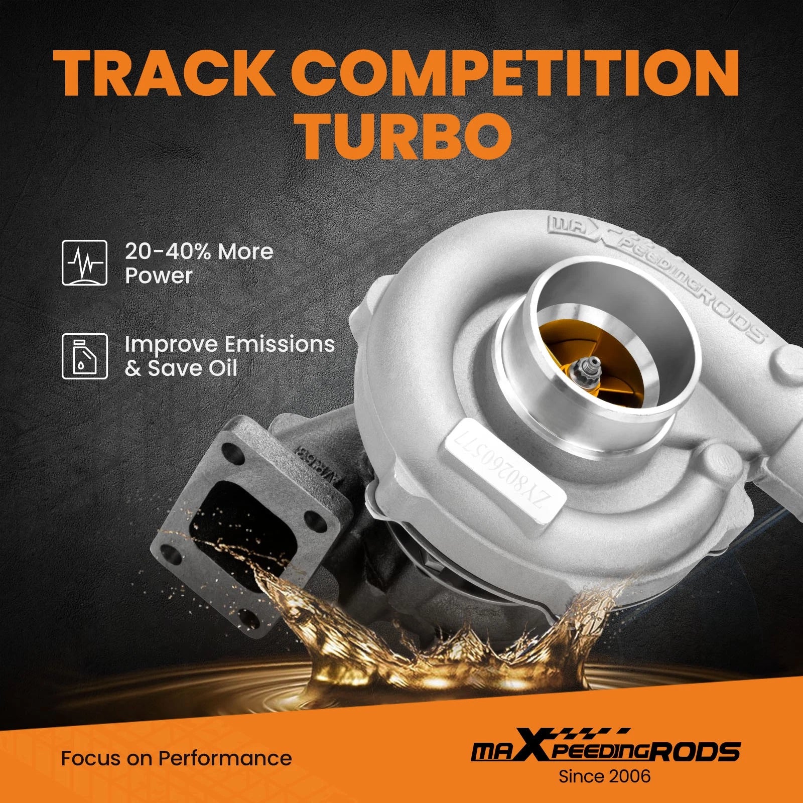 T3/T4 Turbo Upgrade for Honda Civic B16 B18 D15 D16 (Year Range)
