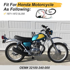 Wiring Harness for Honda SL350 (1971–1972) #32100-340-000