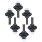 6PCS Trailer Axle Kit for 4 on 4" Bolt Idler (Year Range Not Specified)