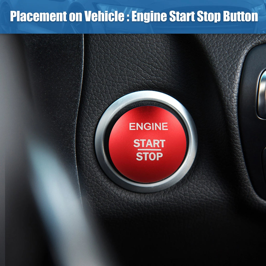 Engine Start Stop Button Cover Trim Sticker for Mercedes-Benz E-Class (2017–2023)