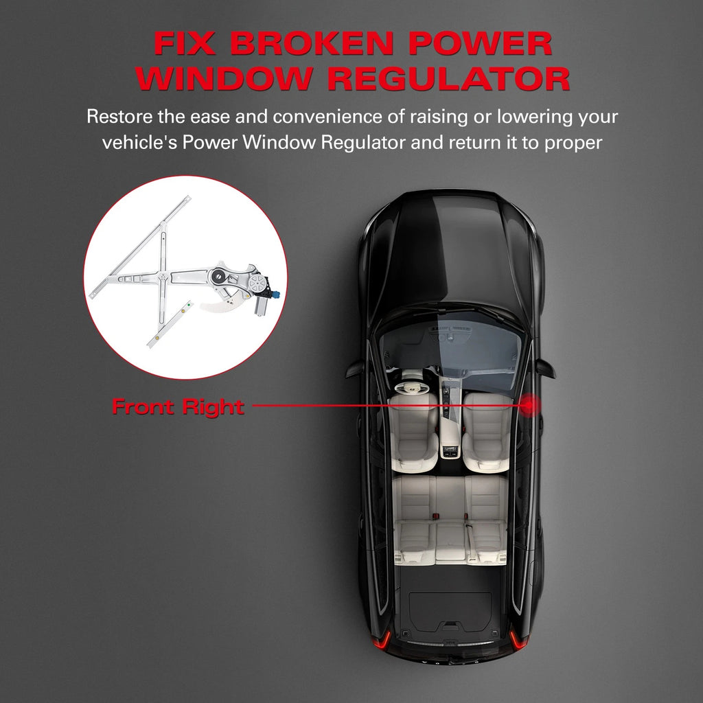 Electric Window Regulator with Motor for Honda Accord (2008–2012)