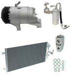 A/C Compressor Kit w Condenser Replacement for Pontiac Grand Prix 3.8L (2005–2008)