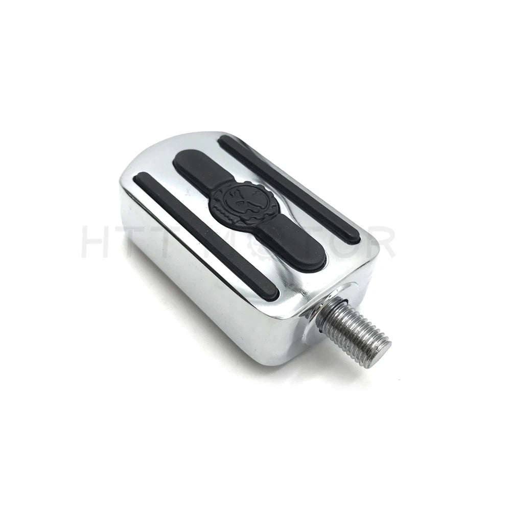 1pc Chrome Skull Shifter Peg for Harley Touring Dyna Sportster (1984–2017)