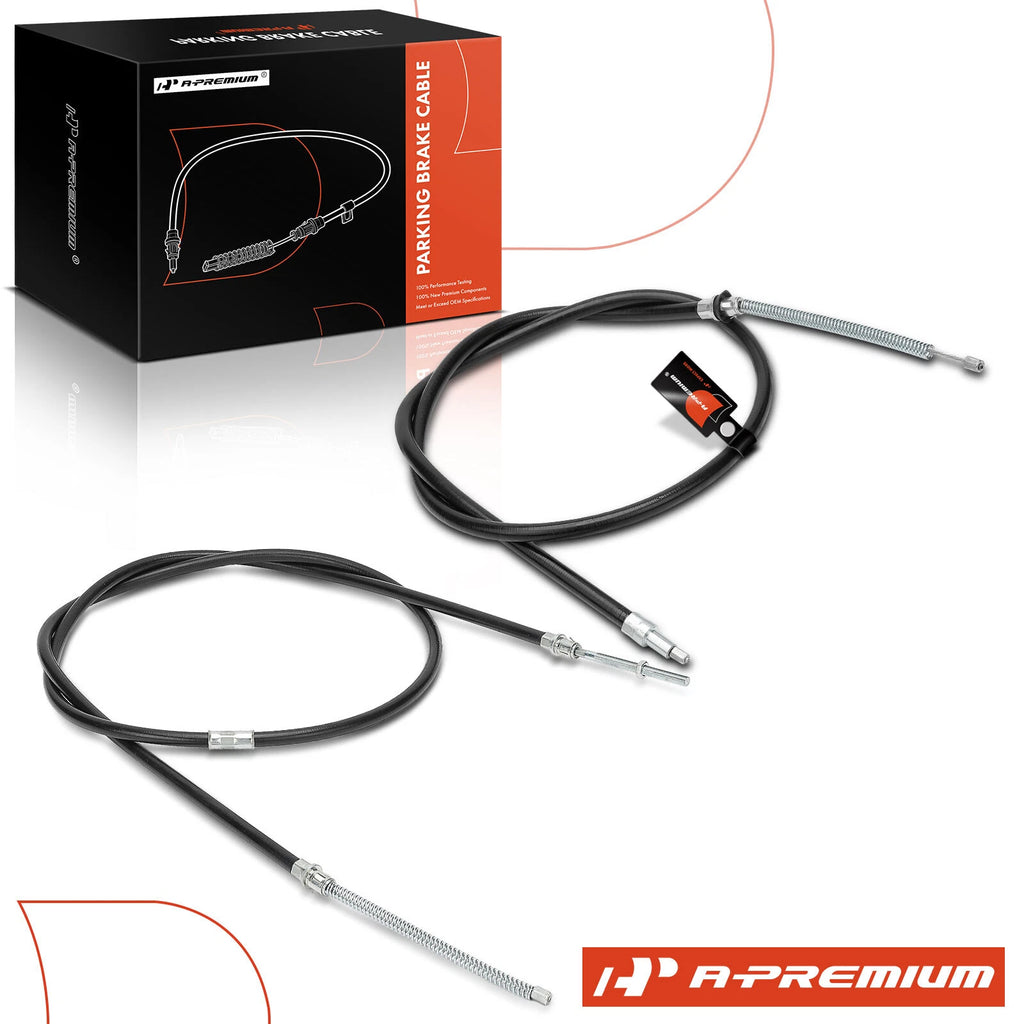 2Pcs Rear Parking Brake Cable for Chevy Express 1500 2500 (2003–2023)