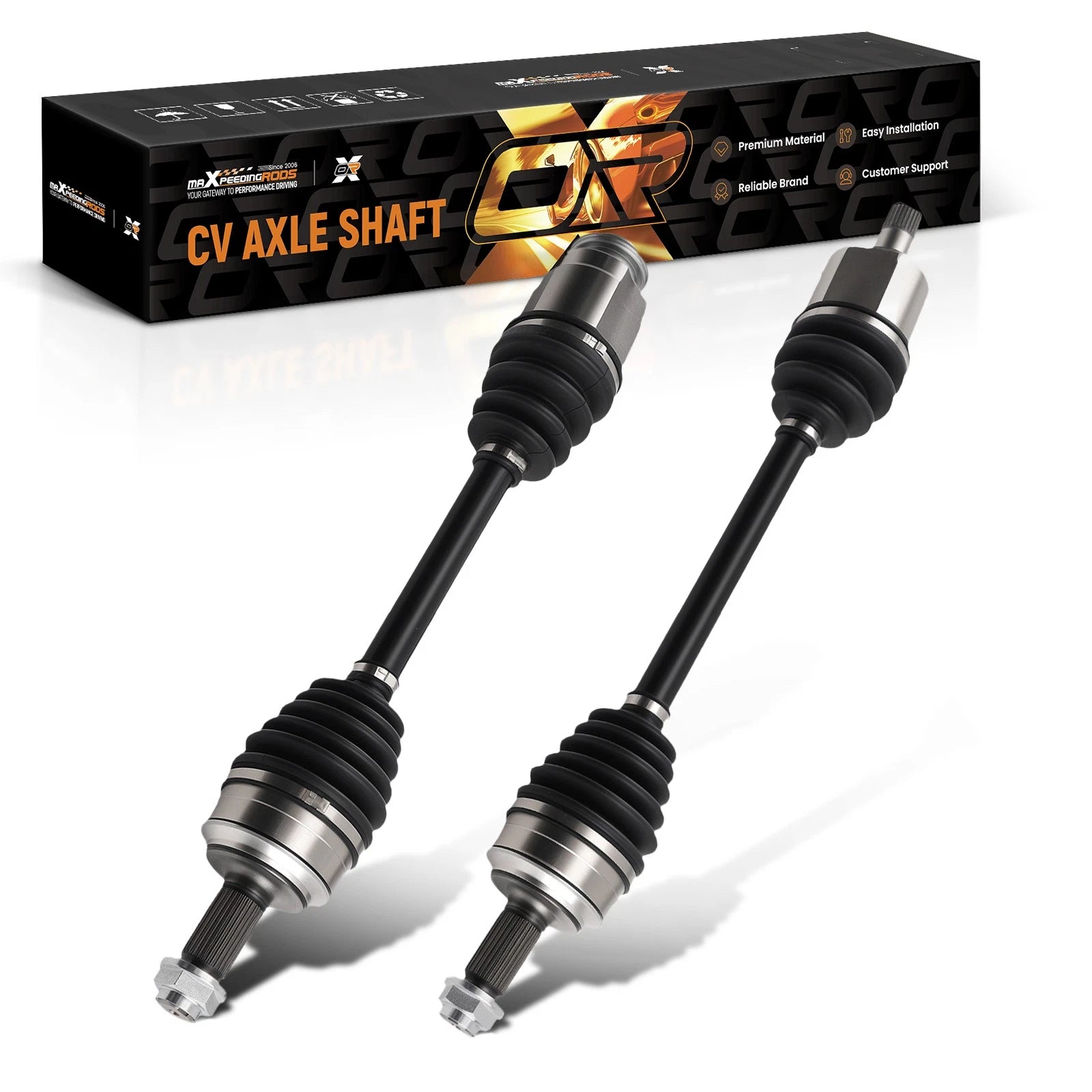 CV Axle Shaft Front Left & Right Set for Honda Accord (2008–2012)