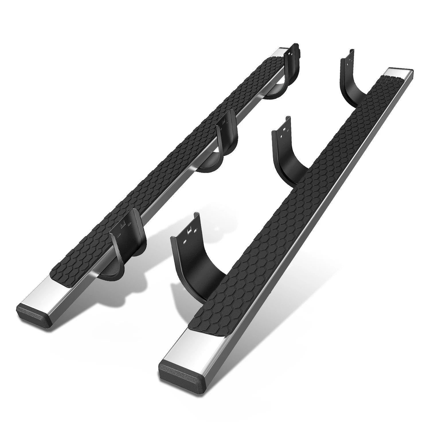 Set of 2 Side Step Nerf Bars for Ram Truck 1500 2500 (2009–2022)