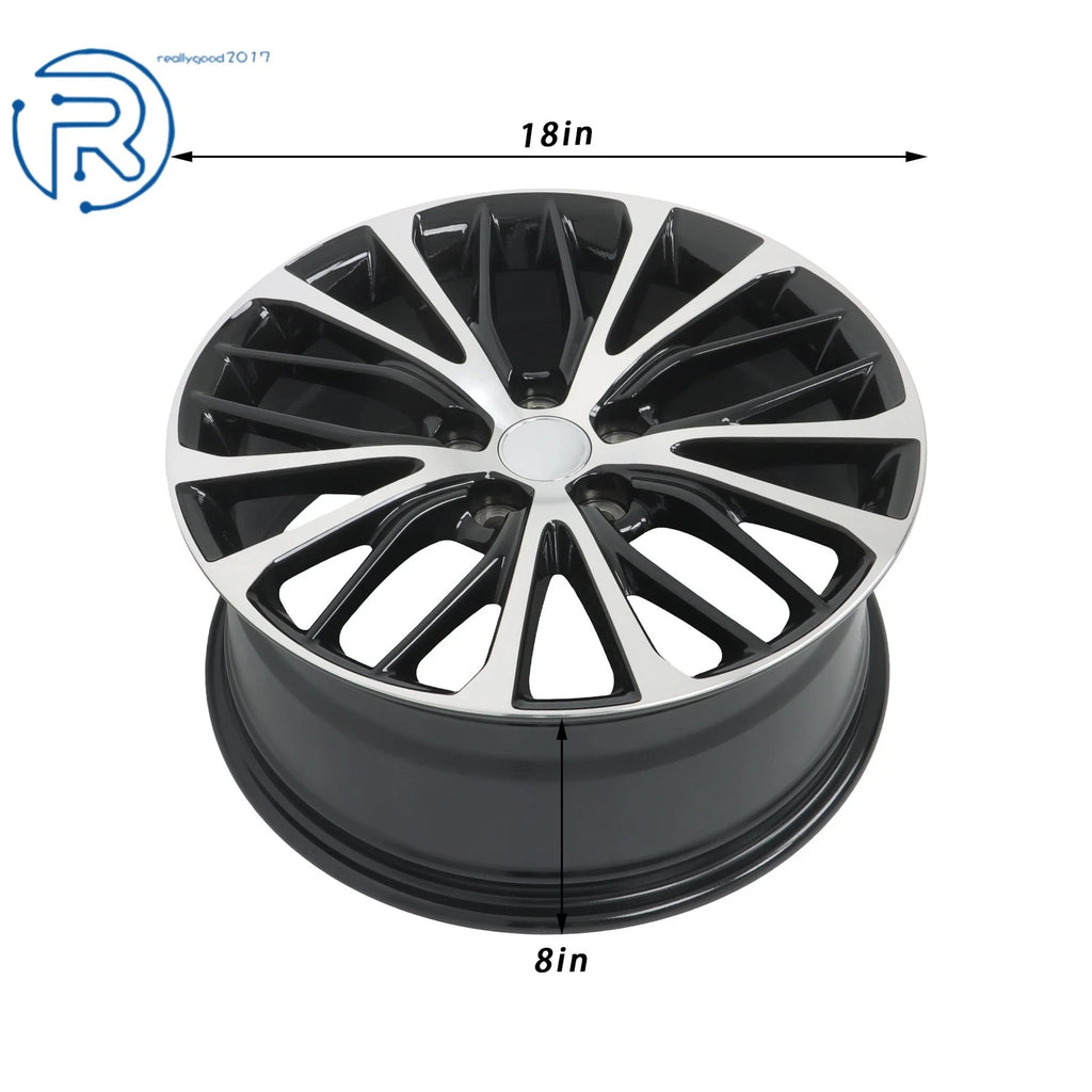 18" Silver Black Wheel Rim for Toyota Camry (2018-2022)