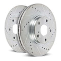 Set of 2 Brake Discs for 4WD RWD Crew Cab Pickup