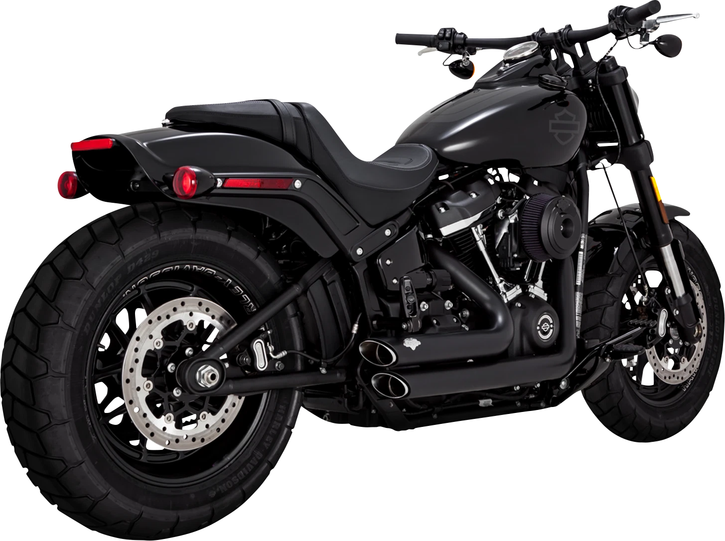 Vance & Hines Shortshots Exhaust for Harley Softail Dyna (2018–2024)