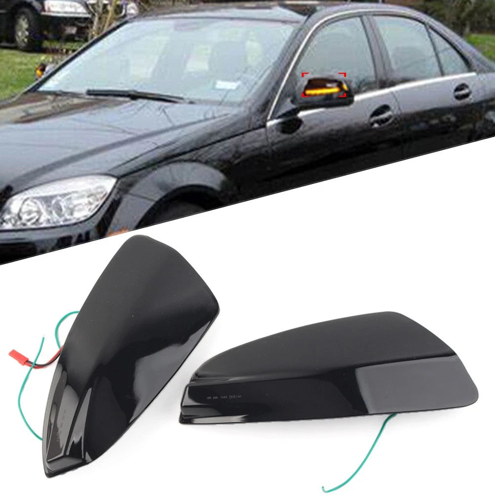 LED Rearview Side Mirror Turn Signal Light for Mercedes Benz C Class (2008–2014)