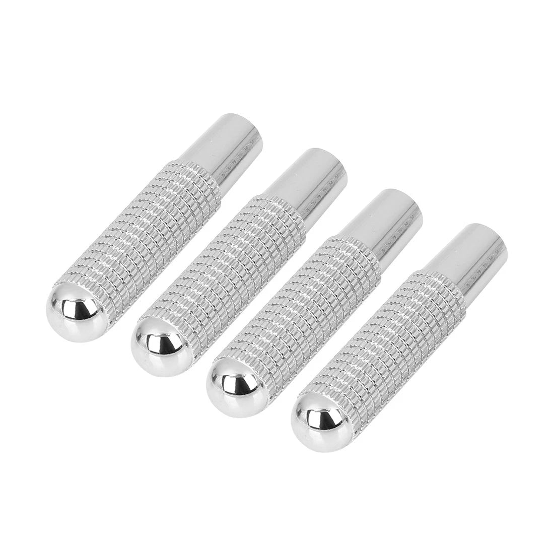 Set of 4 Bolt-On Door Lock Knob Pins Silver for Benz C E S Class 