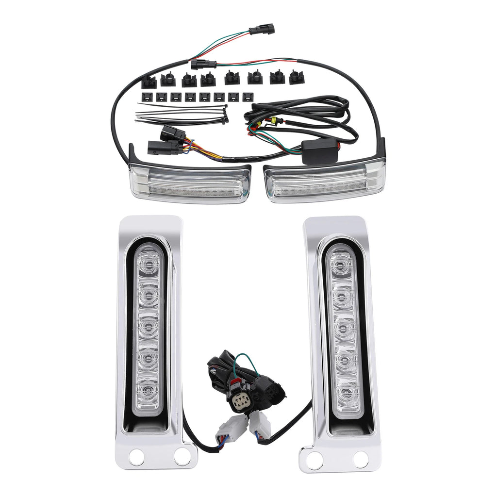 Saddlebag LED Inserts for Harley Touring (2014–2024)