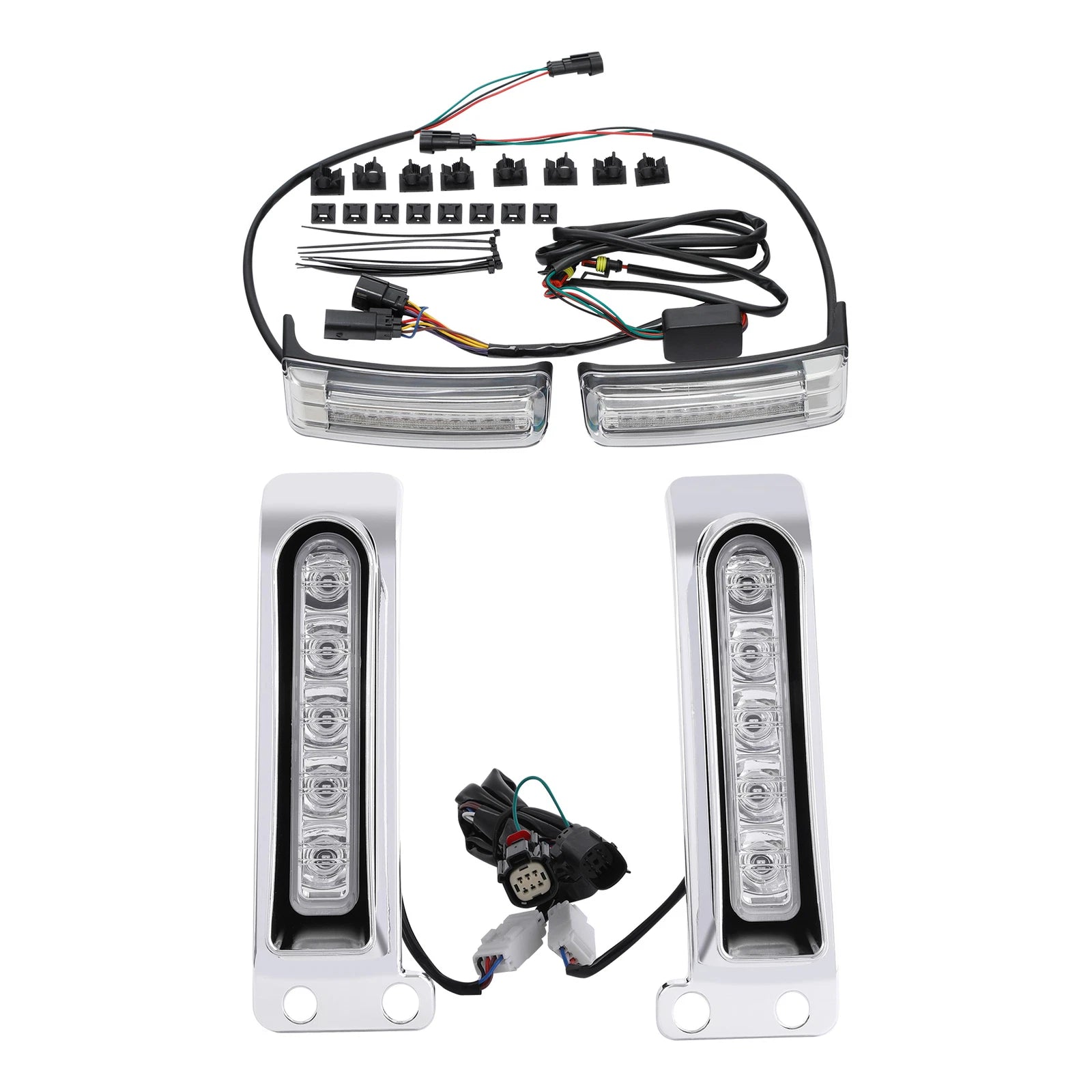 Saddlebag LED Inserts for Harley Touring (2014–2024)