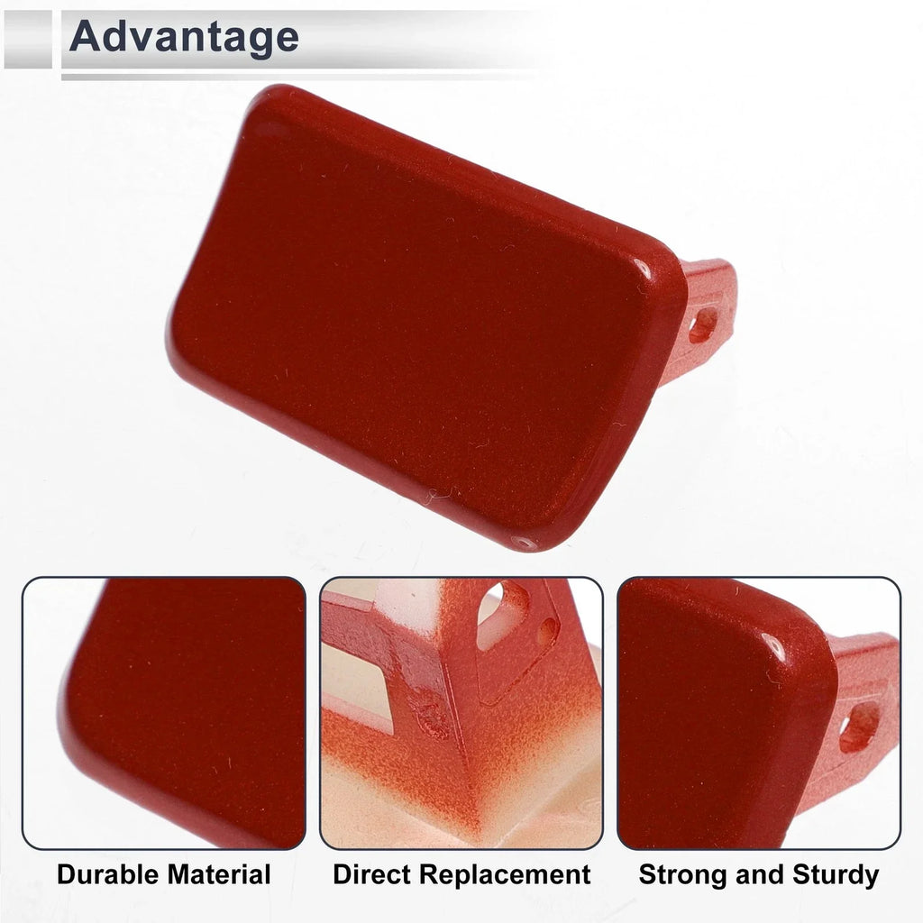 Front Left Bumper Headlight Washer Nozzle Cover Cap for BMW X3 Red