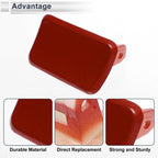 Front Left Bumper Headlight Washer Nozzle Cover Cap for BMW X3 Red