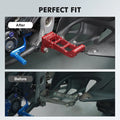 Footpegs for Yamaha YFZ450R (2009–2025) Red