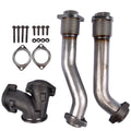 Turbo Diesel Exhaust Up Pipes for Ford F250 F350 F450 F550 (1999–2003)