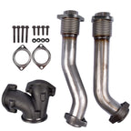 Turbo Diesel Exhaust Up Pipes for Ford F250 F350 F450 F550 (1999–2003)