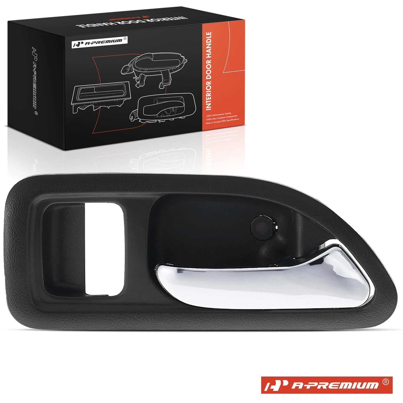 Chrome Front Right Interior Door Handle for Honda Accord (1994–1997)