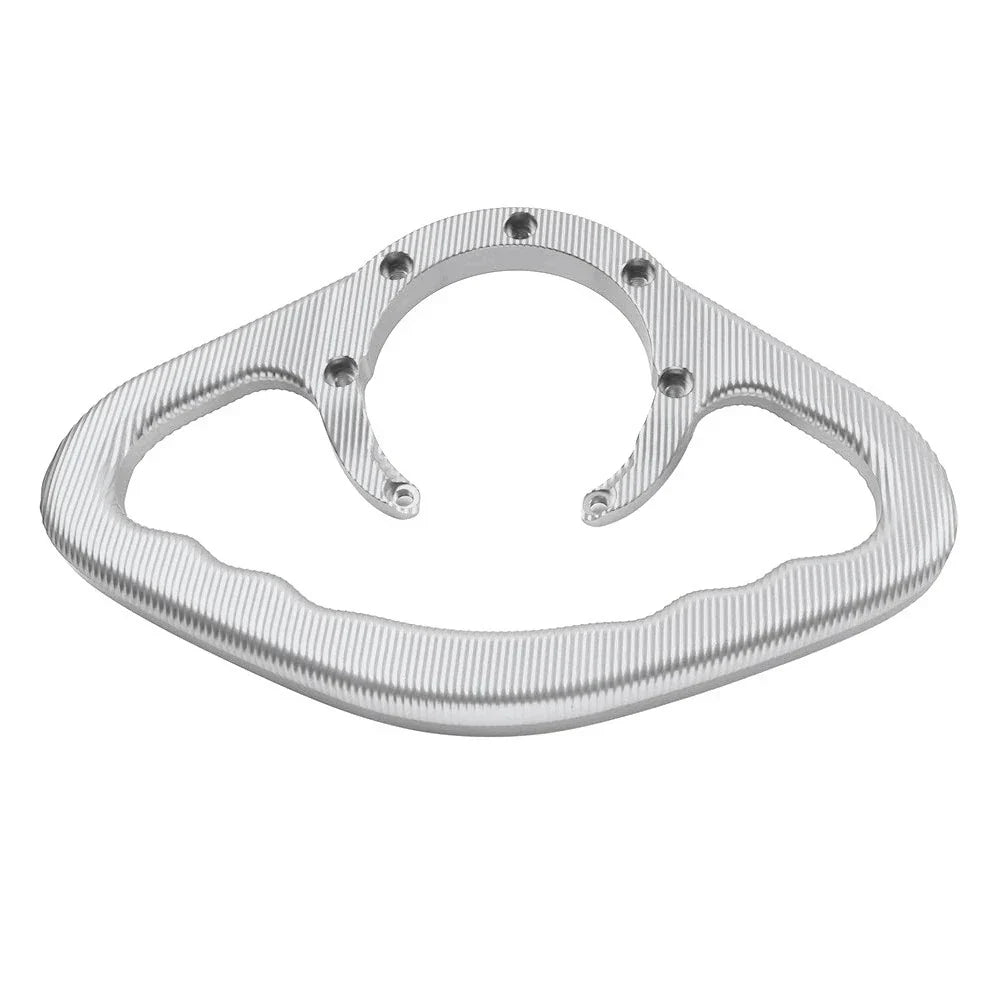 CNC Silver Hand Grip Tank Grab Handles for Honda Motorcycle