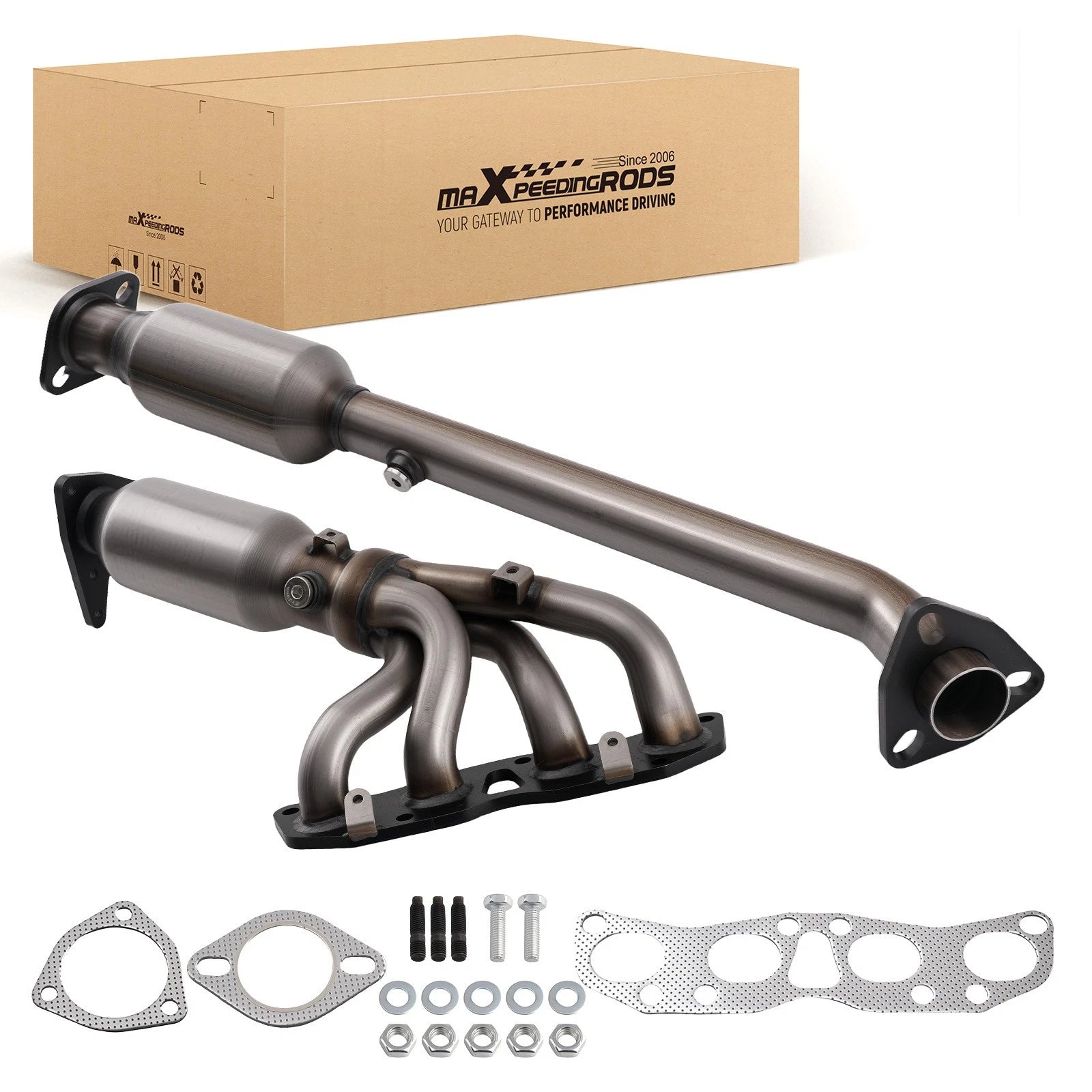 Catalytic Converter for Suzuki Equator 2.5L (2009–2012) EPA OBD-II Stainless Steel