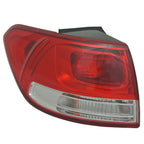 Driver Side Tail Light Assembly Outer Bulb Type Replacement for 2016-2018 Kia Sorento